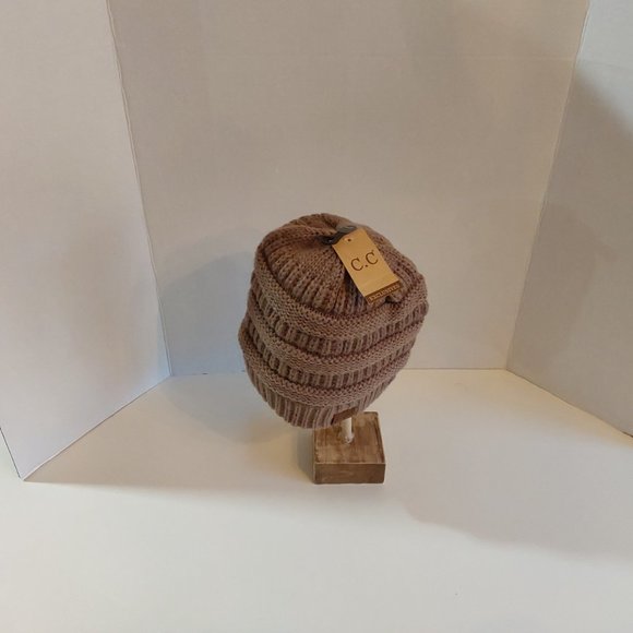 CC Beenie Taupe Size One Size Fits All - Picture 5 of 8